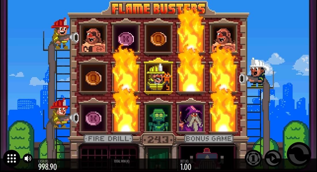Flame Busters Online Video Slot